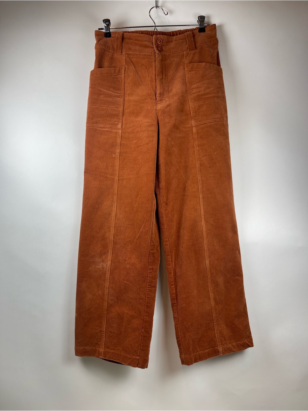 Skies Are Blue Women’s Corduroy Pants in Burnt Copper